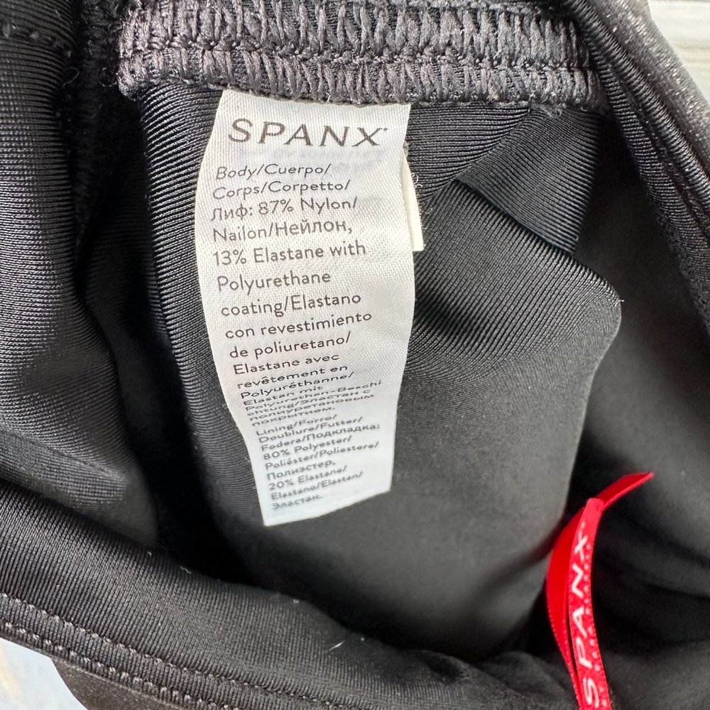 Spanx Faux Leather Leggings Black Sz S NWOT - Picture 8 of 13